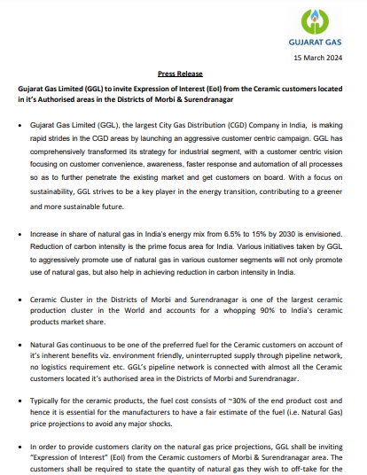 press-release-gujarat-gas-eoi