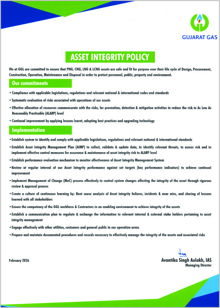 Gujarat Gas HSE Policy