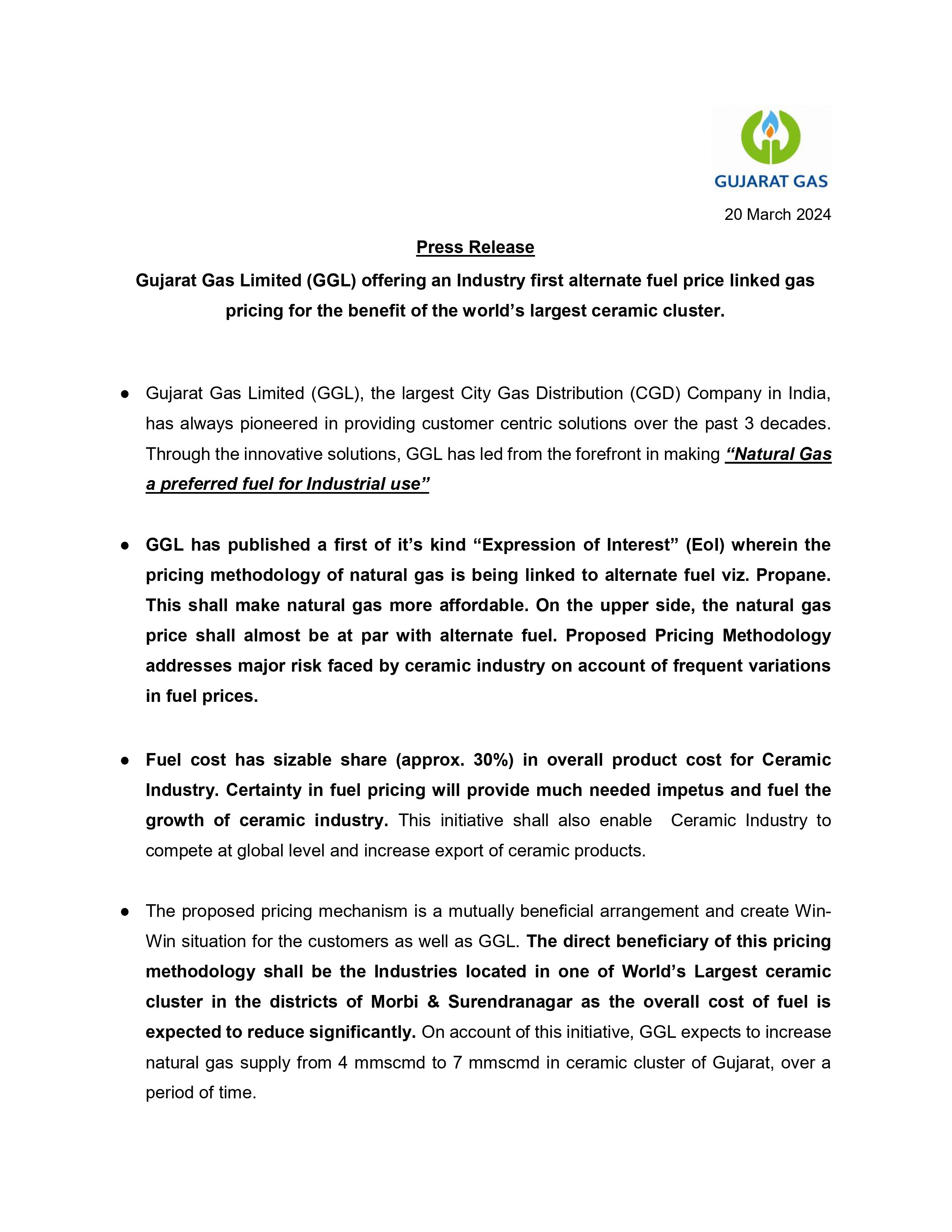 press-release-eoI-alt-fuel-linked-gas-pricing